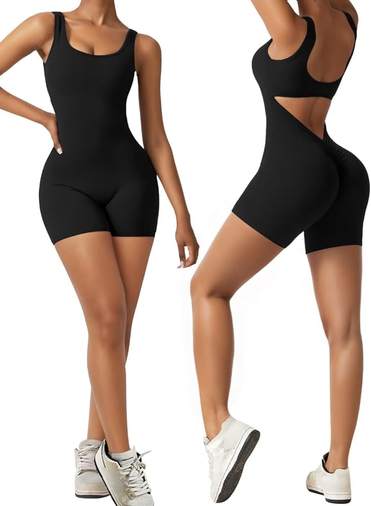 AVANTI™  - VIRAL V-BACK ROMPER