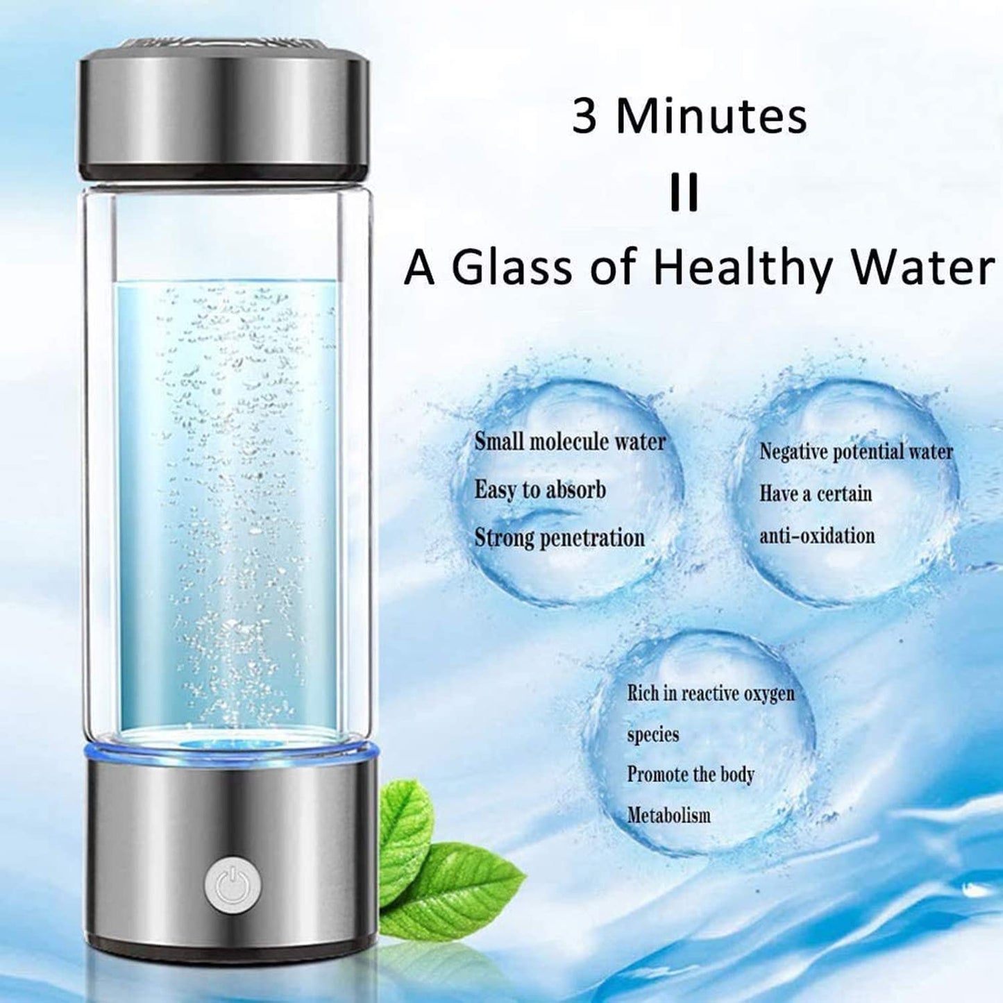 AVANTI™  - HYDROGEN WATER BOTTLE